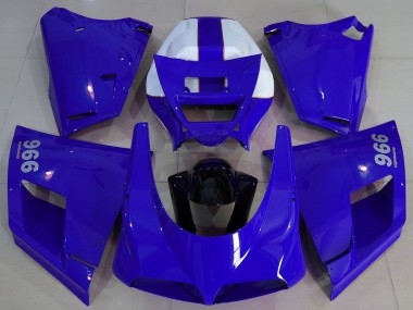 Online Azul Negro Carenado Moto Ducati 996 1993-2005