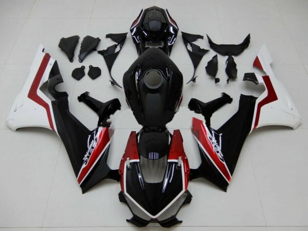 Online Blanco Rojo Negro Brillante Carenados Moto Honda CBR1000RR 2017-2023
