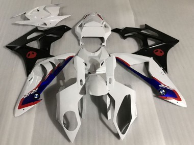 Online Blanco Rojo Azul Negro Mate Carenado Moto BMW S1000RR 2015-2016