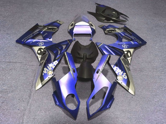 Online Plata Azul Negro Carenado Moto BMW S1000RR 2017-2018