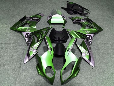 Online Verde Negro Púrpura Claro Carenado Moto BMW S1000RR 2017-2018