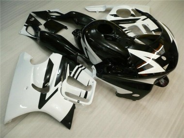 Online Blanco Negro Brillante Carenado Moto Honda CBR600 F3 1995-1996