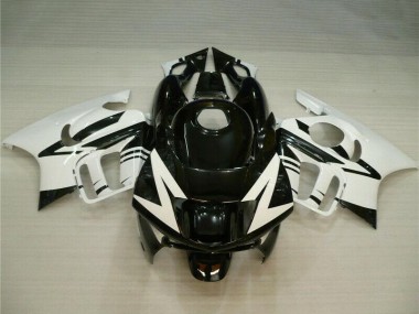 Online Blanco Negro Brillante Carenado Moto Honda CBR600 F3 1995-1996