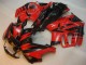 Online Rojo Negro Brillante Carenados Moto Honda CBR600 F3 1995-1996