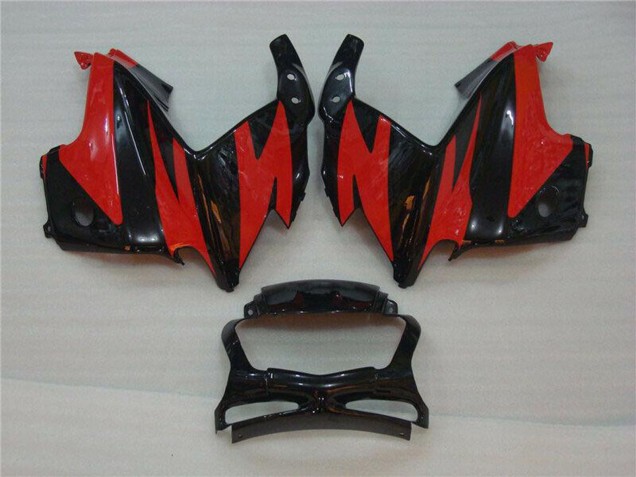 Online Rojo Negro Brillante Carenados Moto Honda CBR600 F3 1995-1996