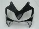 Online Negro Brillante Negro Mate Carenado Moto Honda CBR600 F4i 2001-2003