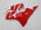 Online Plata Rojo Kits Carenado Moto Honda CBR600 F4i 2001-2003