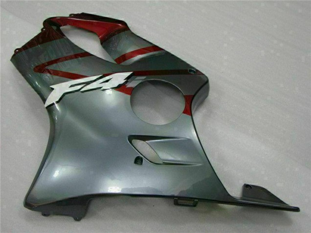 Online Plata Rojo Kits Carenados Moto Honda CBR600 F4i 2001-2003