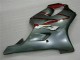 Online Plata Rojo Kits Carenados Moto Honda CBR600 F4i 2001-2003