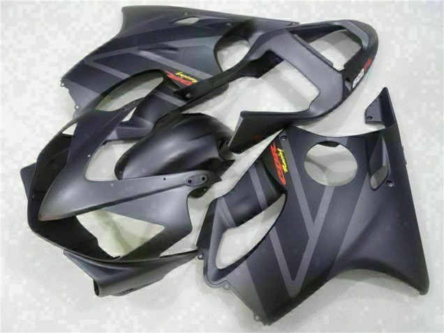Online Negro Mate Gris Carenados Moto Honda CBR600 F4i 2001-2003