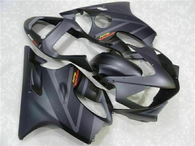 Online Negro Mate Gris Carenados Moto Honda CBR600 F4i 2001-2003