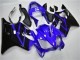 Online Azul Negro Brillante Carenados Moto Honda CBR600 F4i 2001-2003