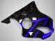 Online Azul Negro Brillante Carenados Moto Honda CBR600 F4i 2001-2003