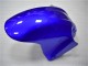 Online Azul Negro Brillante Carenados Moto Honda CBR600 F4i 2001-2003
