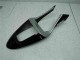 Online Negro Brillante Plata SevenStars Carenado Moto Honda CBR600 F4i 2001-2003