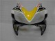 Online Blanco Amarillo Negro Brillante Playboy Carenado Moto Honda CBR600 F4i 2001-2003