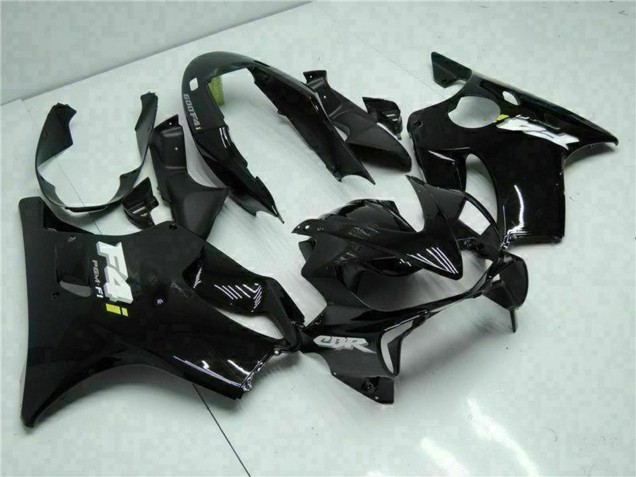 Online Negro Brillante Carenados Moto Honda CBR600 F4i 2004-2007