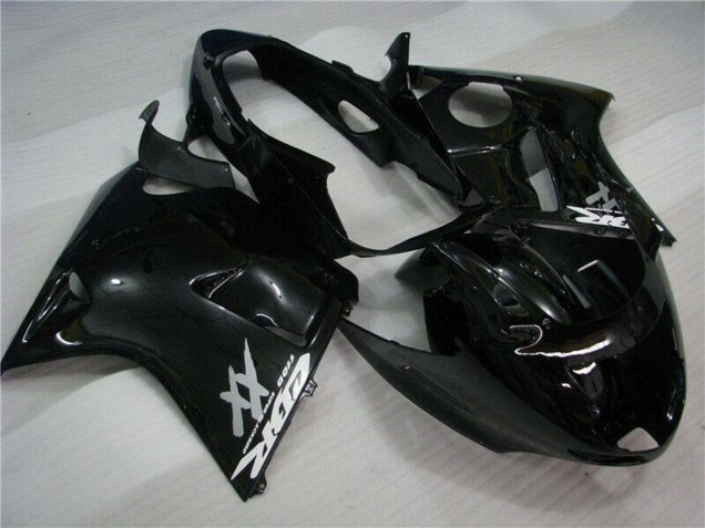 Online Negro Brillante Kits Carenados Moto Honda CBR1100XX Blackbird 1996-2007