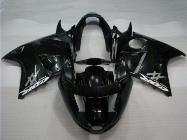 Online Negro Brillante Kits Carenados Moto Honda CBR1100XX Blackbird 1996-2007