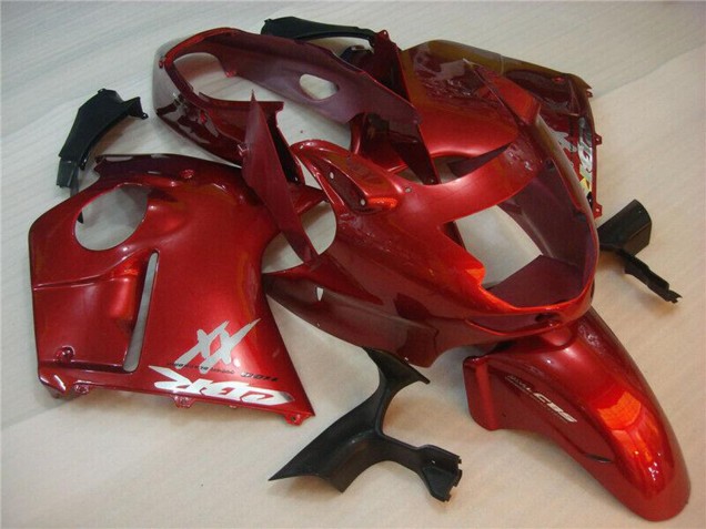 Online Rojo Carenados Moto Honda CBR1100XX Blackbird 1996-2007