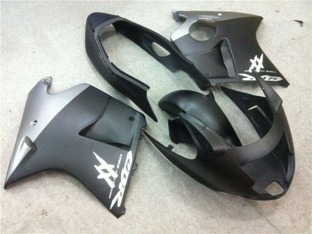 Online Negro Mate Plata Carenado Moto Honda CBR1100XX Blackbird 1996-2007