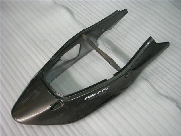 Online Negro Brillante Plata Llama Carenado Moto Honda CBR1100XX Blackbird 1996-2007
