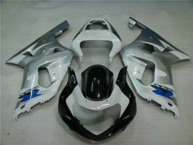 Online Amarillo Negro Brillante Carenado Moto Suzuki GSXR 600/750 2001-2003