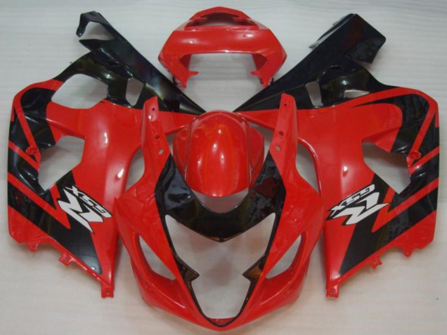 Online Rojo Negro Carenado Moto Suzuki GSXR 600/750 2004-2005