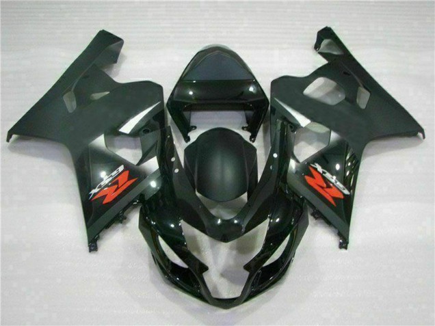 Online Negro Brillante Negro Mate Rojo Calcomanía Carenado Moto Suzuki GSXR 600/750 2004-2005