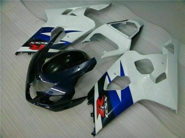 Online Blanco Azul Negro Brillante Rojo Carenado Moto Suzuki GSXR 600/750 2004-2005