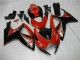 Online Rojo Negro Brillante Carenado Moto Suzuki GSXR 600/750 2006-2007