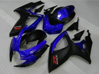 Online Azul Negro Mate Rojo Carenado Moto Suzuki GSXR 600/750 2006-2007
