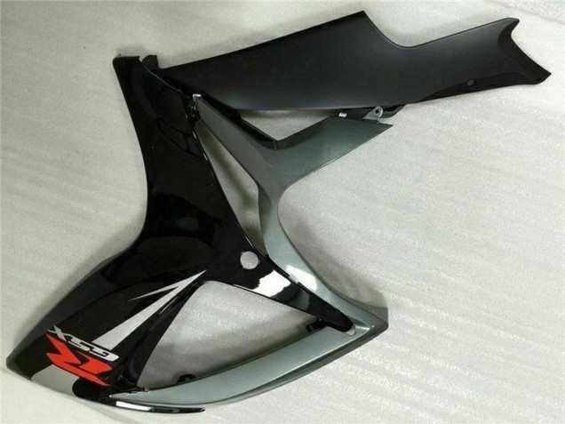 Online Plata Gris Negro Brillante Rojo Carenado Moto Suzuki GSXR 600/750 2006-2007