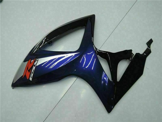 Online Negro Brillante Azul Carenado Moto Suzuki GSXR 600/750 2006-2007