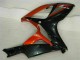 Online Negro Brillante Rojo Carenado Moto Suzuki GSXR 600/750 2006-2007