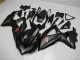 Online Negro Mate Rojo Carenado Moto Suzuki GSXR 600/750 2008-2010