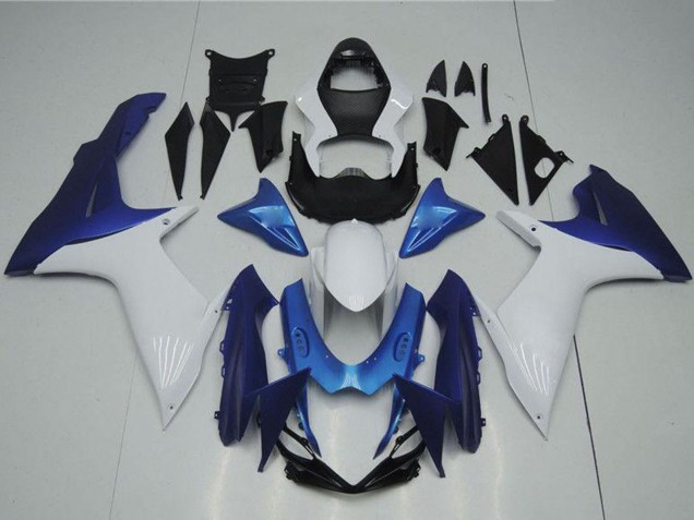 Online Blanco Azul Claro Carenado Moto Suzuki GSXR 600/750 2011-2024