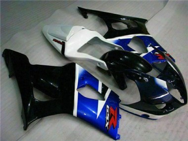 Online Blanco Azul Negro Brillante Rojo Carenado Moto ABS Suzuki GSXR 1000 2003-2004