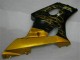 Online Negro Brillante Oro Llama Carenado Moto Suzuki GSXR 1000 2003-2004