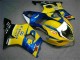 Online Amarillo Azul Blanco Rojo Corona Motul Carenado Moto Suzuki GSXR 1000 2003-2004