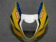 Online Amarillo Azul Blanco Rojo Corona Motul Carenado Moto Suzuki GSXR 1000 2003-2004