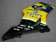 Online Amarillo Azul Blanco Rojo Corona Motul Carenado Moto Suzuki GSXR 1000 2003-2004