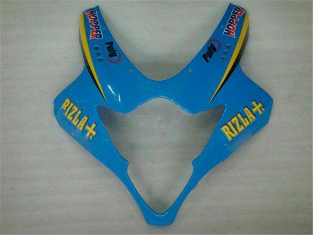 Online Azul Oro Negro Rizla Carenado Moto Suzuki GSXR 1000 2005-2006