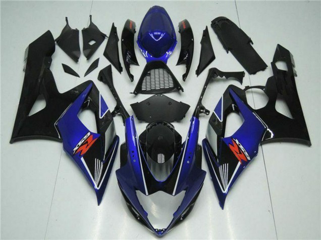 Online Azul Negro Carenado Moto Suzuki GSXR 1000 2005-2006