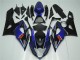 Online Azul Negro Carenado Moto Suzuki GSXR 1000 2005-2006