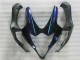 Online Blanco Azul Negro Brillante Kits Carenados Moto Suzuki GSXR 1000 2005-2006