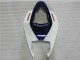 Online Blanco Azul Negro Brillante Kits Carenados Moto Suzuki GSXR 1000 2005-2006