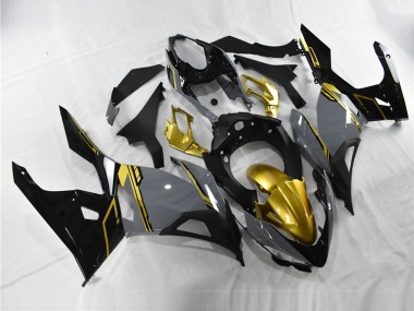 Online Nardo Gris Oro Negro Carenado Moto Kawasaki Ninja 400 2018-2024
