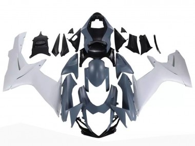 Online Nardo Gris Blanco Carenado Moto Suzuki GSXR 600 / GSXR 750 2011-2024