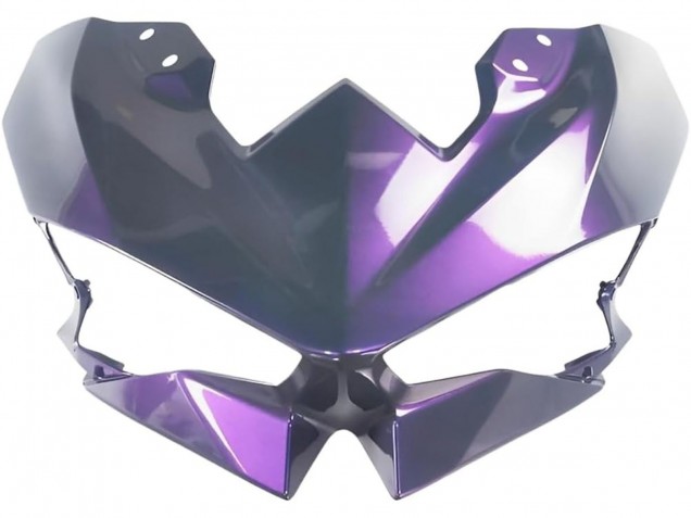 Online Camaleón Gris Dazz Púrpura Perla Carenado Moto Kawasaki Ninja 500 EX500R 2024-2025